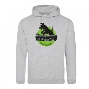 UK StinkEye Unisex Heather Grey Hoodie