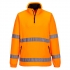 F302 I/4 Zip Hi Vis Fleece Jacket 