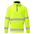 F302 I/4 Zip Hi Vis Fleece Jacket 