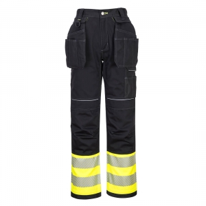 PW307 Hi Viz  Holster Pocket Work Trousers