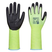 A632 - Green Cut Glove Long Cuff 