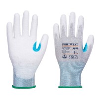 A699 Cut Level C ESD PU Palm Glove