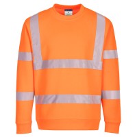 EC13 Eco Sustainable Hi Vis Sweatshirt 