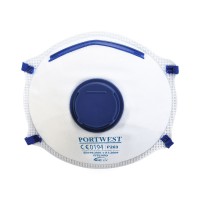 P2 Valved Dust & Mist Respirator Box of 10