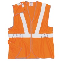 Hi Vis Long Length Rail Vest