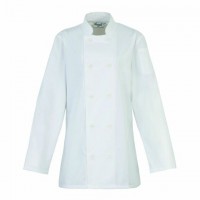 PR671 Lady's Long Sleeve Chef's Jacket