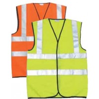 Hi Vis 2 Band & Brace Waistcoat  